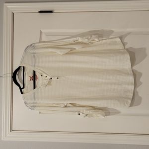 Women's Cream long sleeve 1x